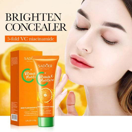 SADOER Vitamin C Moisture Body Plain Makeup Cream ( The Savings Spot Sale )
