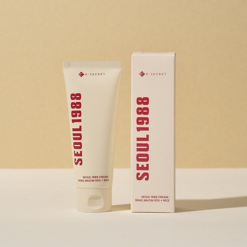 K-Secret Seoul 1988 Cream Snail Mucin 93% + Rice