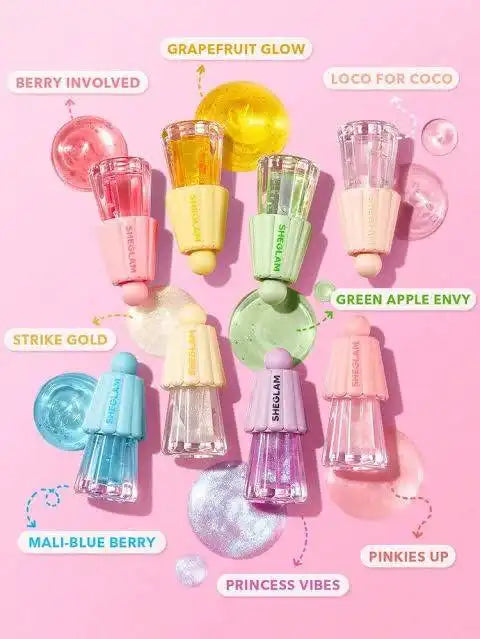 SHEGLAM Jelly Wow Hydrating Lip Oil - The Body Essential