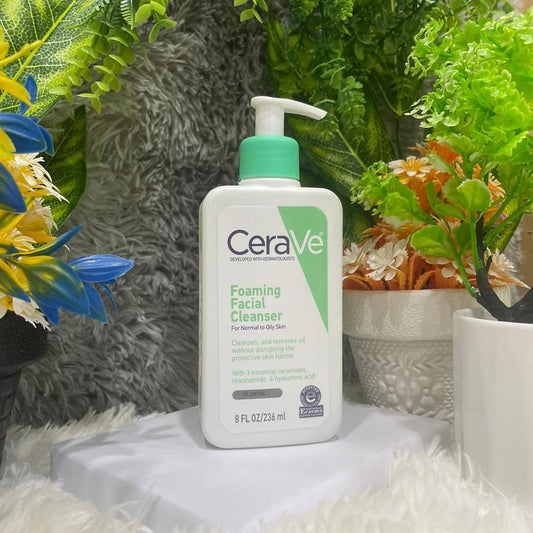 CeraVe Foaming Facial Cleanser | Oily Skin to Normal