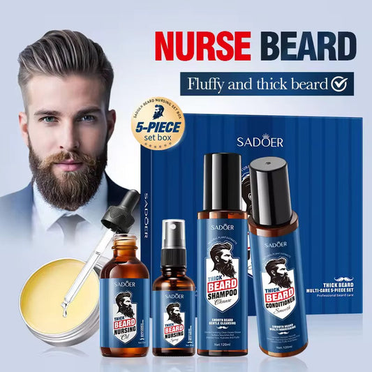 SADOER Thick Beard Nursing Set ( The Savings Spot Sale )