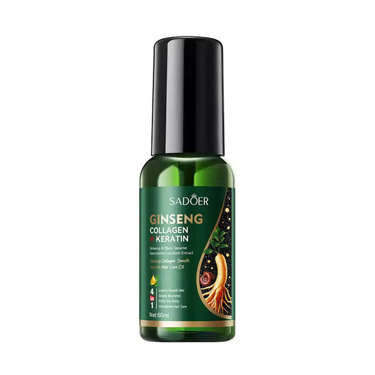 SADOER Ginseng Collagen Keratin Hair Care Oil ( The Savings Spot Sale )