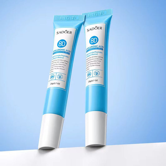 SADOER 8D Hyaluronic Acid Anti-Wrinkle Eye Cream – Deep Hydration & Youthful Eyes ( The Savings Spot Sale )