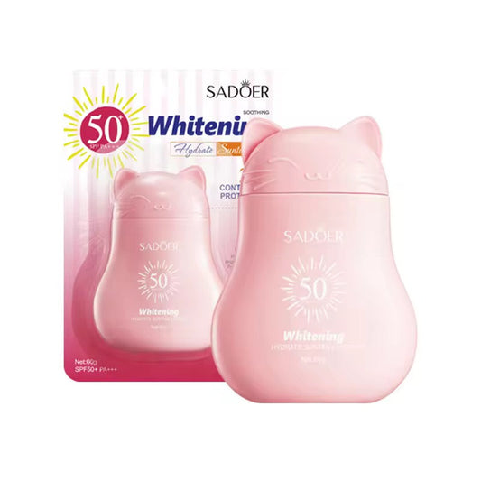 SADOER SPF 50 PA+++ Whitening Hydrating Suntan Lotion – Advanced Sun Protection & Brightening Care ( The Savings Spot Sale )