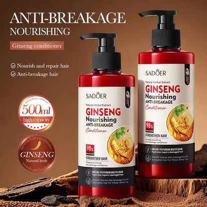 SADOER Ginseng Nourishing Anti-Breakage Conditioner – Strengthen & Revitalize Hair ( The Savings Spot Sale )
