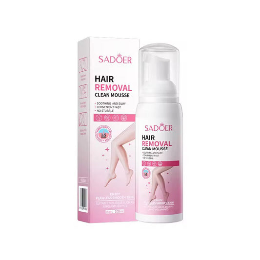 SADOER Hair Removal Clean Mousse — Gentle, Effective, Smooth Skin Solution ( The Savings Spot Sale )