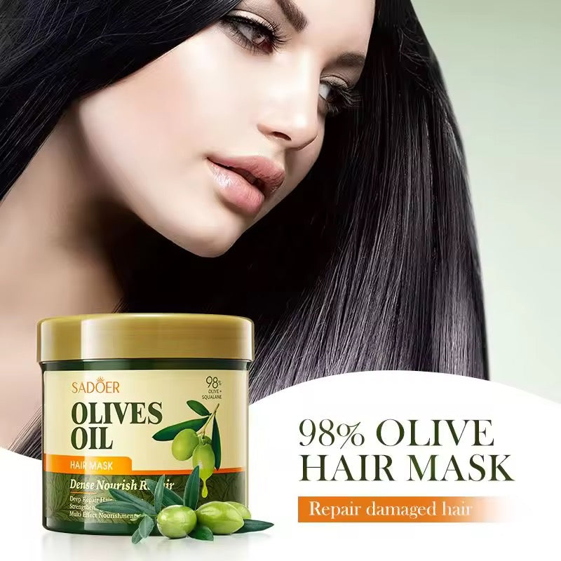 SADOER Olive Oil Dense Nourish Repair Hair Mask – Deep Conditioning & Intense Repair Care ( The Savings Spot Sale )