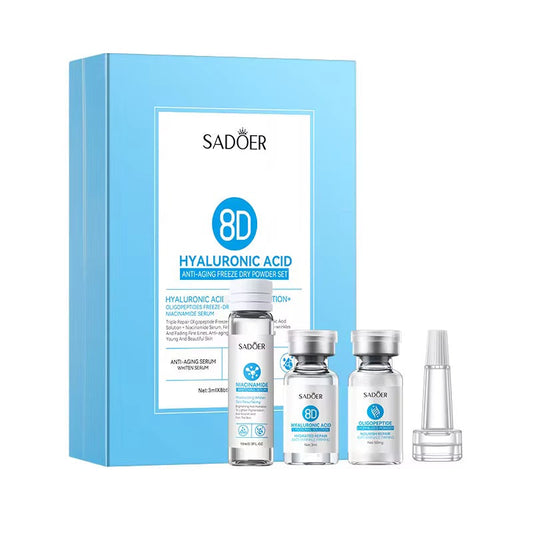 SADOER 8D Hyaluronic Acid Anti-Aging Freeze Day Set – Deep Hydration & Youthful Glow ( The Savings Spot Sale )