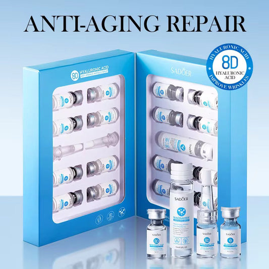 SADOER 8D Hyaluronic Acid Anti-Aging Freeze Day Set – Deep Hydration & Youthful Glow ( The Savings Spot Sale )
