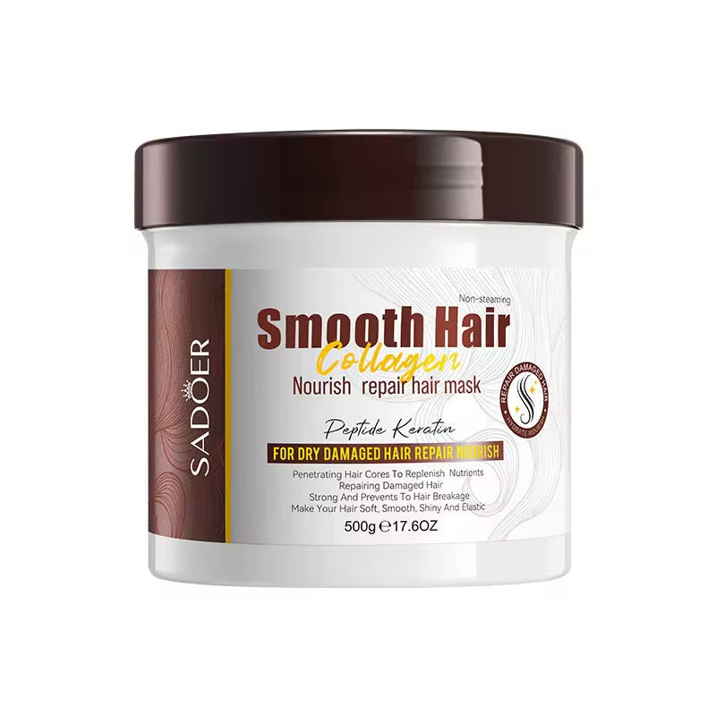 SADOER Smooth Hair Collagen Nourish Repair Hair Mask – Deep Nourishment & Silk-Smooth Repair ( The Savings Spot Sale )