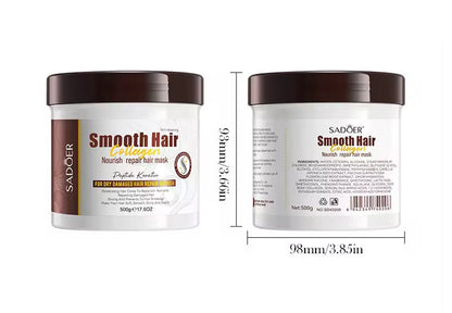 SADOER Smooth Hair Collagen Nourish Repair Hair Mask – Deep Nourishment & Silk-Smooth Repair ( The Savings Spot Sale )