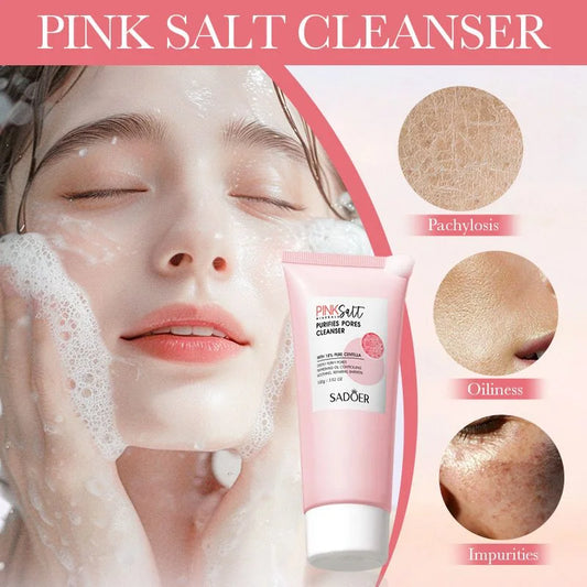 SADOER Pink Salt Purifies Pores Cleanser with 18% Pure Centella ( The Savings Spot Sale )