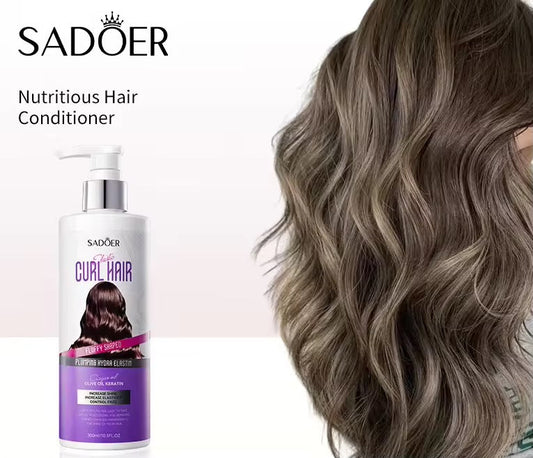 SADOER Hair Curling Keratin – Long-Lasting Curls & Deep Hair Repair ( The Savings Spot Sale )