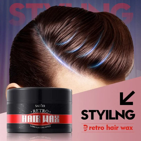 SADOER Retro Hair Wax – Long Lasting Hold, Natural Shine & Effortless Style ( The Savings Spot Sale )