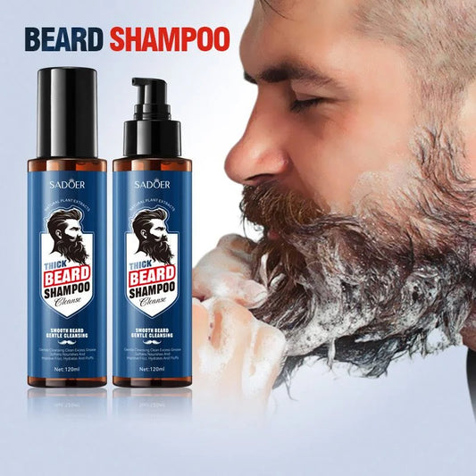 SADOER Thick Beard Shampoo Cleanse – Deep Clean & Strengthen for a Fuller Beard ( The Savings Spot Sale )