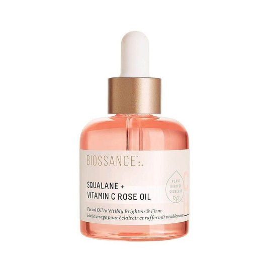 BIOSSANCE Squalane + Vitamin C Rose Oil - The Body Essential