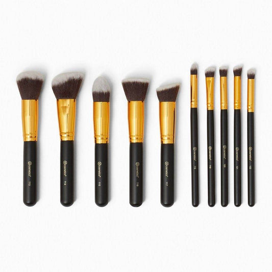 BH Cosmetics Sculpt and Blend Fan Faves 10-Piece Brush Set - The Body Essential