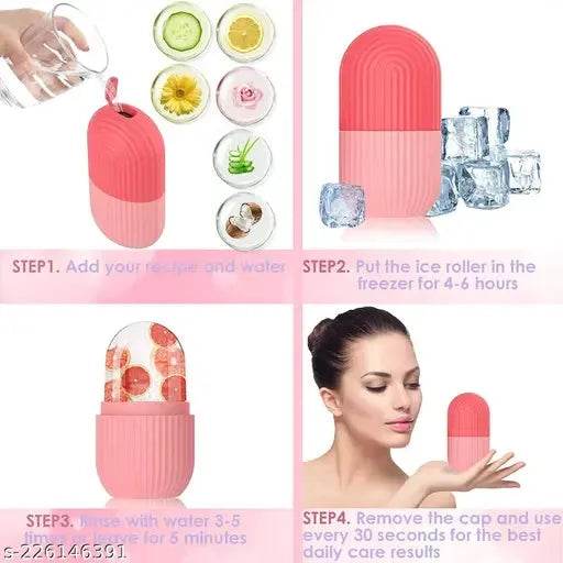 Reusable Ice Roller for Face & Skin Care – Reduces Puffiness and Pores ( The Savings Spot Sale ) - The Body Essential