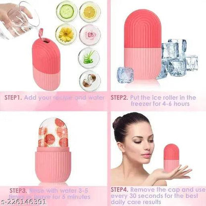 Reusable Ice Roller for Face & Skin Care – Reduces Puffiness and Pores ( The Savings Spot Sale ) - The Body Essential